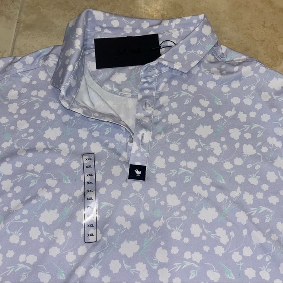 Bad Birdie Men’s Baby Lush Golf Polo NWT - Picture 8 of 8